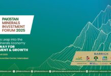 Pakistan set to market tomorrow 600,000 square kms mineral landscape in PMIF25
